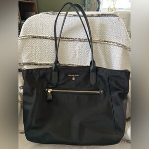 Michael Kors Black Nylon Tote